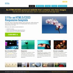 Free Web Template Letter Example Templates Responsive Website Fits Awesome Give Look Beautiful Source