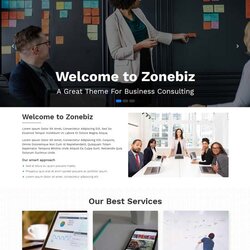 Fresh Free Website Templates Consulting Template