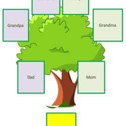 Family Tree Template The Spreadsheet Page Kids