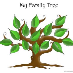 Family Tree Template Rich Image And Wallpaper Leaves Printable Clip Blank Reunion Templates Empty Members