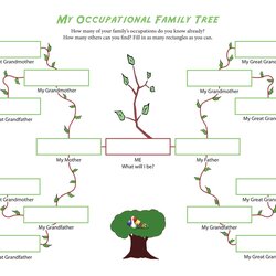 Wizard Free Family Tree Template For Occupations