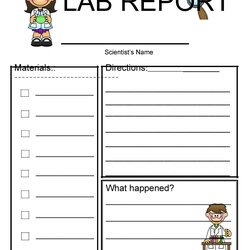 Matchless Lab Report Templates Format Examples Template