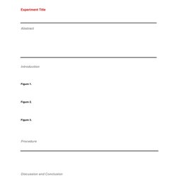 Brilliant Lab Report Templates Format Examples Template