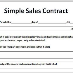 Perfect Sales Agreement Templates Excel Formats Contract Template Example Sample Word