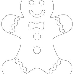 Marvelous Free Printable Gingerbread Man Worksheet Template Crafts Toddlers Christmas Craft Kids Preschool