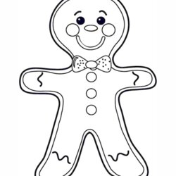 Tremendous Best Gingerbread Man Printable For Free At Pin