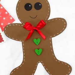 Magnificent Top Images Gingerbread Man Decoration Template Ideas How To Make