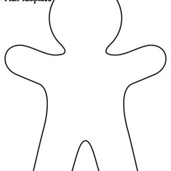 Gingerbread Man Template For Grade Lesson Planet Large Curated Reviewed