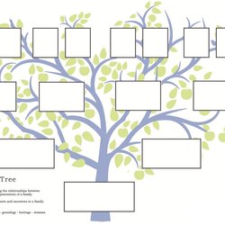 Worthy Family Tree Template