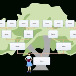 Capital Blank Family Tree For Kids Templates At In Fill The Template