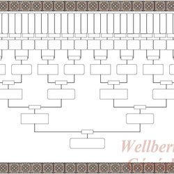 Pin On Tree Family Blank Template Genealogy Templates Charts Printable Chart Fill Book Generations Empty