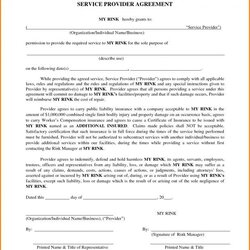 Sterling Sample Contract For Services Template Templates Service