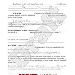 Fantastic Free Interior Design Contract Make Sign Rocket Lawyer Sample Template