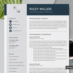 Perfect Professional Template For Microsoft Word Curriculum Vitae Page Resume Templates Rm
