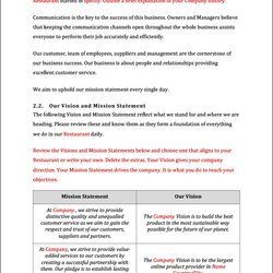Eminent Restaurant Employee Handbook Template Align Your Team For Success Copy