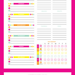 Splendid Monthly And Weekly Free Printable Meal Planner Crush Plan Menu Editable Planners Template Planning