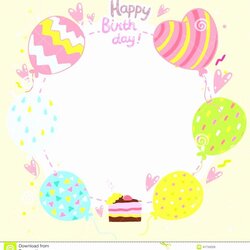 Matchless Birthday Card Template Free Beautiful