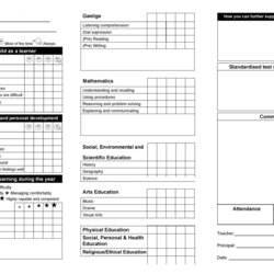 The Highest Quality Middle School Report Card Template Attendance Real Fake Templates High Intended For
