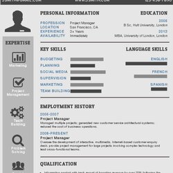 Sterling Innovative Resume Using Template Templates