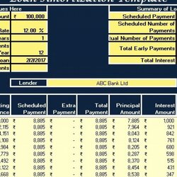 Super Microsoft Excel Loan Amortization Template Perfect Ideas Calculator Card Dreaded Best Image