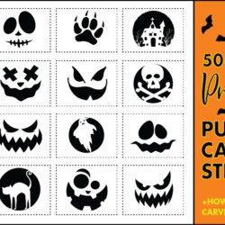 Super Easy Pumpkin Carving Stencils The Ultimate Guide To