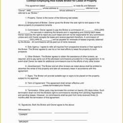 Spiffing Free Contract Templates Of For Template