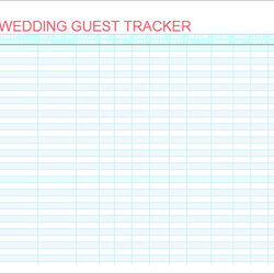 Supreme Free Wedding Guest List Templates In Ms Word Excel Template