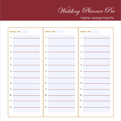 Champion Free Wedding Guest List Samples In Ms Word Template Sample Templates
