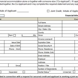 Superior Professional Personal Financial Statement Template Free Excel