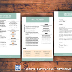 Sterling Ms Word Resume Template Professional Extra Accountant Templates Modern Cover Letter