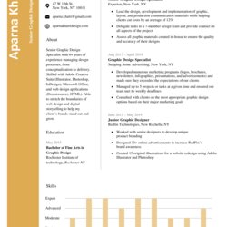 The Highest Quality Detailed Creative Resume Template Yellow Templates