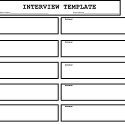 Spiffing Interview Template Interviewer Upcoming Interviewee