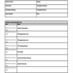 High Quality Interview Form Template Org Master Of Documents Student Evaluation