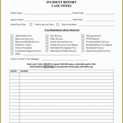 Superb Free Note Template Of Astonishing Notes Format Case Examples Resume