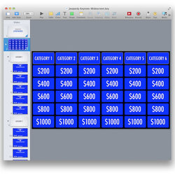 Keynote Jeopardy Template For And Cart Board