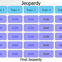 Sterling Jeopardy Template Great For Quiz Bowl Catechism Bible Scorekeeper Promoter Scoreboard Free Templates
