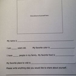 Magnificent All About Me Template Classroom Work Activities Choose Board Templates