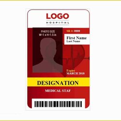 Eminent Free Photo Id Badge Template Of Blank Card Templates Word Archive Formats Amp
