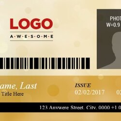 Magnificent Vertical Id Badge Template Free Word Templates Card Blank Excel Work Employee Business