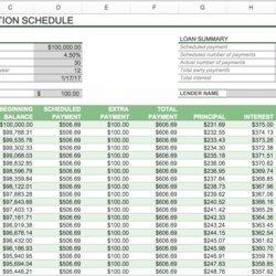 The Highest Standard How To Create An Amortization Schedule Loan Excel Template Spreadsheet Year Balance