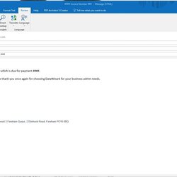 Champion How To Easily Create Custom Email Templates In Outlook Template Now Blank Created Want Message