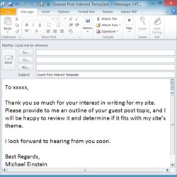 Save Time With An Outlook Email Template Overload Solutions Body Subject