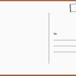 Super Blank Postcard Template Free Avery Surprising Concept