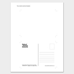 Sterling Free Postcard Templates Word And Template