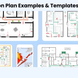 Perfect Free Editable Evacuation Plan Examples Templates