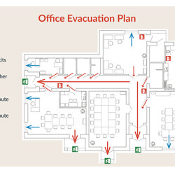 Cool How To Create Fire Evacuation Plan For Your Business Template Office
