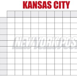 Superior Super Bowl Squares Template Printable Boxes Sheet Superbowl Chiefs Quality