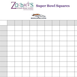 Worthy Super Bowl Squares Template