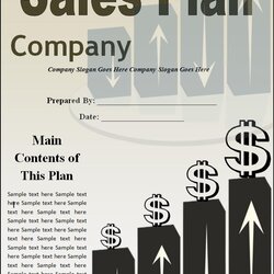 Sublime Sales Plan Template Free Word Templates Example Format Package Information Excel Business Sample
