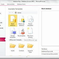 Microsoft Access Template Letter Example Basic Tutorial Help Creating Database Source Of